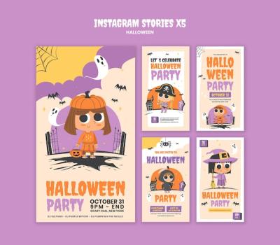 Halloween Template Design – Free to Download Free Stock Photo