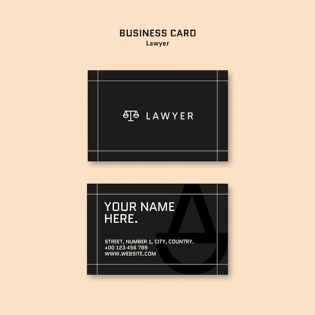 Professional Lawyer Law Firm Template – Free to Download