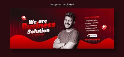 Professional Corporate Facebook Cover Template for Digital Marketing Agencies – Free to Download