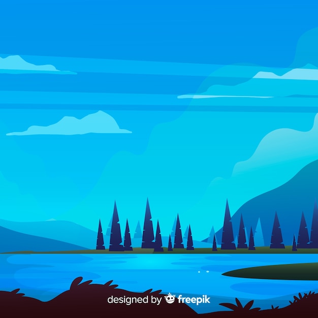 Beautiful Landscape Backgrounds for Creative Projects – Free Download