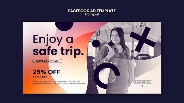 Gradient Transport Template Design – Free Download