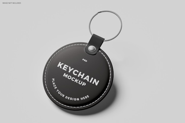 Realistic Keychain Mockup – Free Download