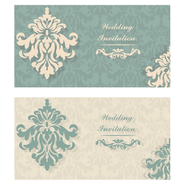 Elegant Ornamental Wedding Invitation – Free Download