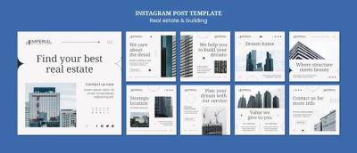 Real Estate and Building Template Design – Free Download