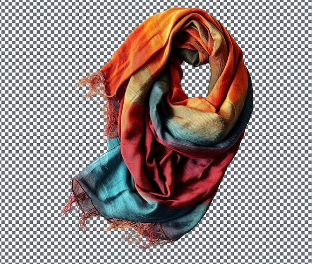 Beautiful Compact Travel Folding Shawl Isolated on Transparent Background – Free Download