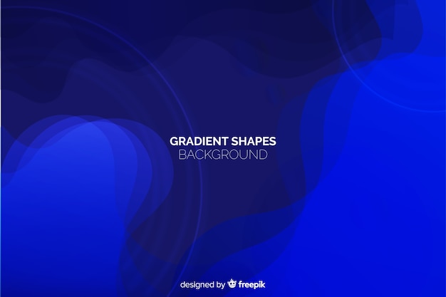 Colorful Gradient Shapes Background – Free Download