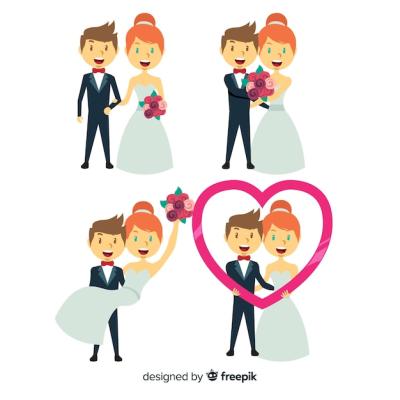 Wedding Couple Collection – Free Stock Photos for Download