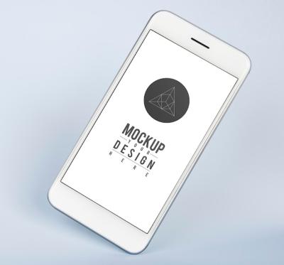 Mobile Phone Screen Mockup Template – Free Download