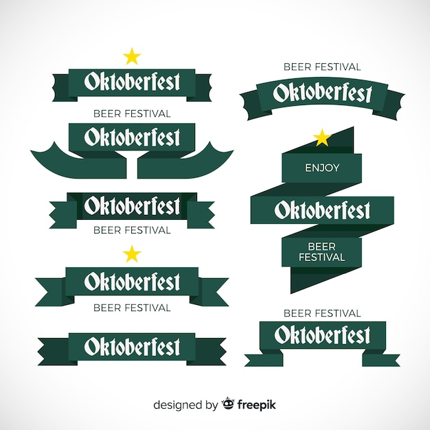 Oktoberfest Ribbons Collection – Free Download