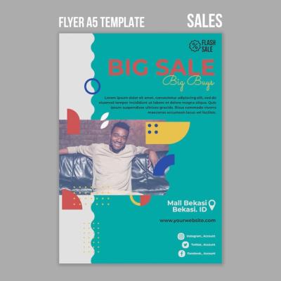 Sales Flyer Template for Eye-Catching Promotions – Free Download