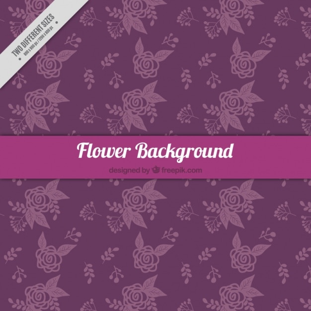 Floral Background in Purple Tones – Free Download for Stunning Vector Templates