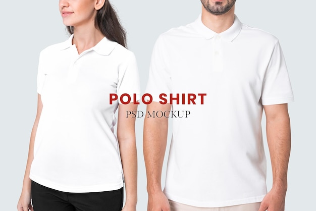 Polo Shirt Mockup PSD for Fashion Studio Shoot – Free Download