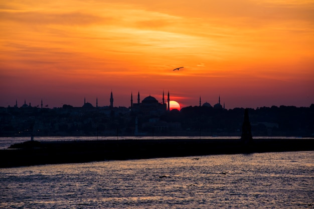 Sunrise Over the Ocean in Istanbul, Turkey – Free Stock Photo for Download