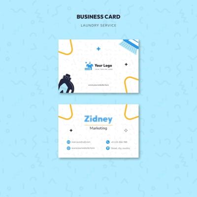 Laundry Service Template Design – Free to Download