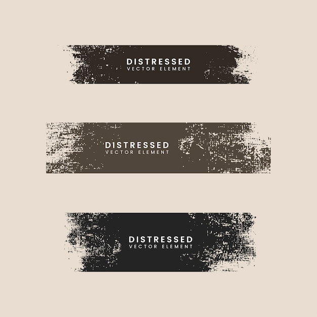 Distressed Stroke Texture Banners – Free Stock Photo Download