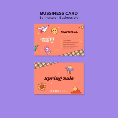 Spring Sale Template – Free Download PSD Template