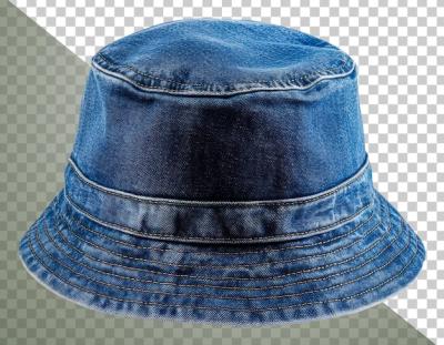 Denim Bucket Hat on White Background – Free Stock Photo, Download for Free