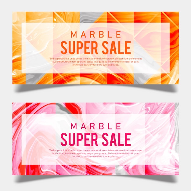 Expert Marble Sale Banner Design – Free Download