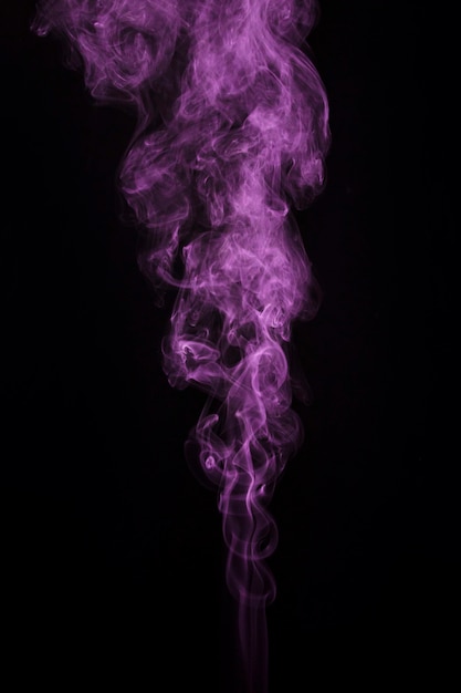 Pink Swirl Smoke on Dark Background – Free Stock Photo, Download Free