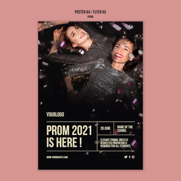 Graduation Prom Print Template – Download Free Stock Photo