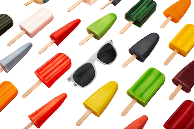 Colorful Popsicle Still Life – Free Stock Photo Download