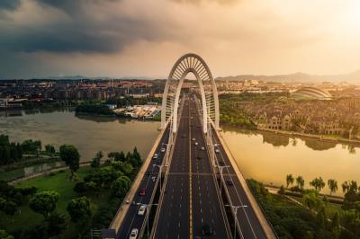 The Bridge with City – Free Stock Photo for Download