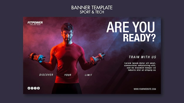 Are You Ready Banner Template – Free Download, Free Stock Photo