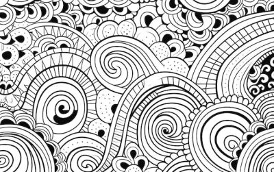 Bohemian Mindful Patterns Coloring Page – Free Stock Photo, Download for Free