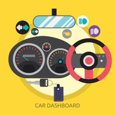 Car Dashboard Background Design – Free Stock Photo for Download