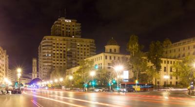 Nighttime City Street in Valencia, Spain – Free Stock Photo Download