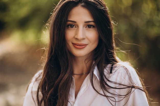 Young Woman in White Shirt – Free Download, Free Stock Photo