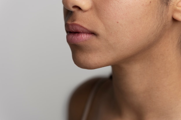 Close-Up of Skin Pores During Face Care Routine – Free Stock Photo, Download for Free