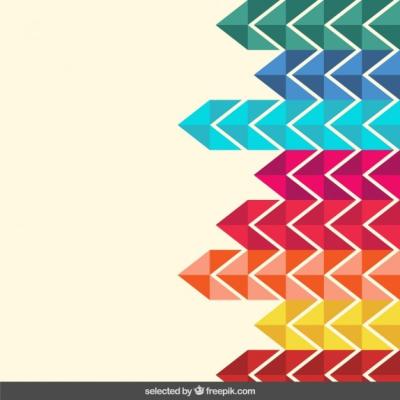 Colorful Zigzag Background – Free Download