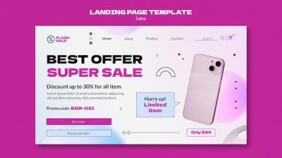 Sales Template Design – Free Download