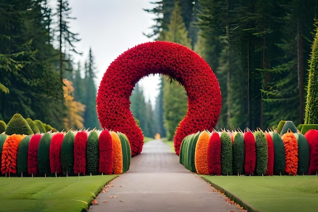 The Arch in the Garden – Free Photo Download