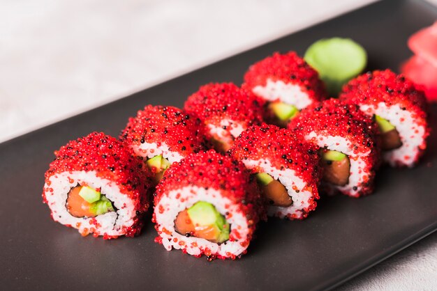 Sushi Dish at Asian Restaurant – Free Download