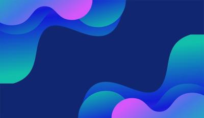 Gradient Purple Blue Liquid Abstract Wave Background – Free Download