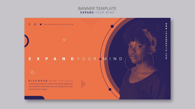 Mind Expansion Banner Template – Free Download