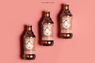 Beer Bottle Mockup for Your Design Projects – Free Download