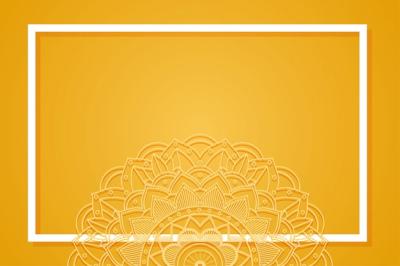 Background Template Featuring Mandala Designs – Free Download