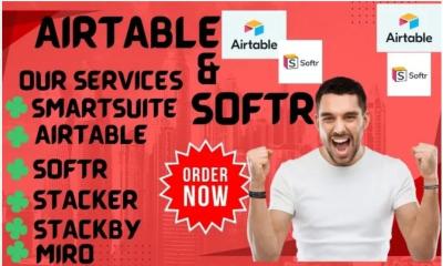 I Will Setup Airtable, Softr, Stackby, Automation & Database for You