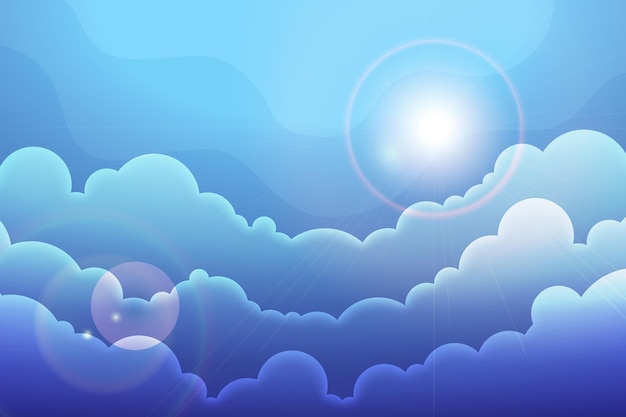 Sky Background for Video Conferencing – Free to Download