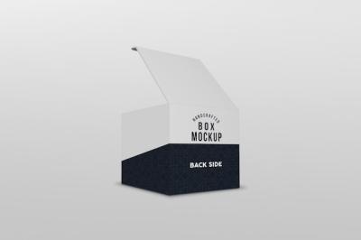 Square Box Packaging Mockup – Free Download