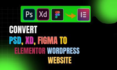 Convert Figma to WordPress | XD, Elementor Pro & Divi