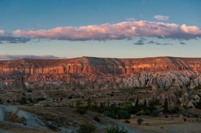 Aerial View of Stunning Rock Formations in Goreme National Park, Turkey – Free Download