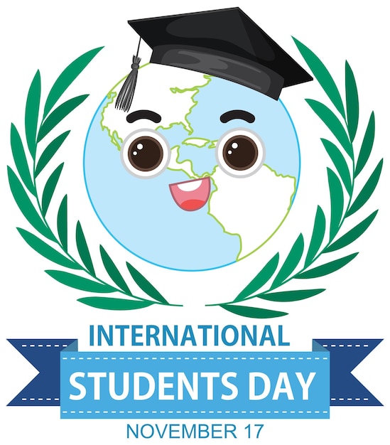 International Students Day Banner Design – Free Download