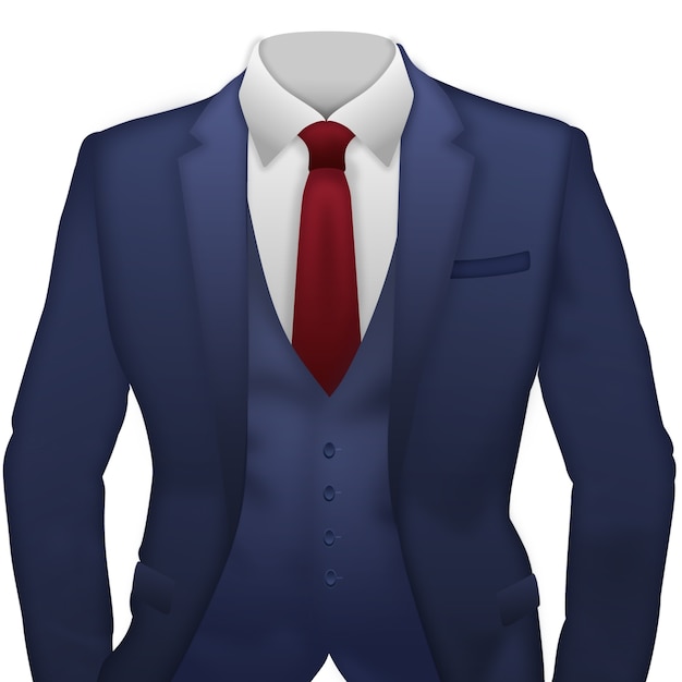 Realistic Suit Illustration – Free Stock Photo, Download for Free