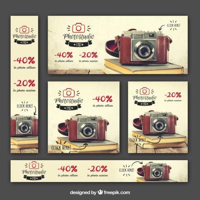 Photography Banners for Offers – Free Download