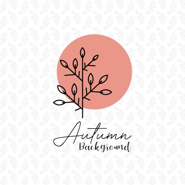 Autumn Season Pattern Background Design Vector – Free Download