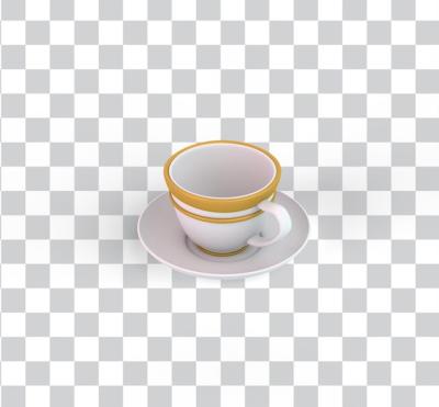 Turkish Coffee Cup From The Right Side – Free Download